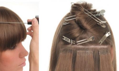 Как самостоятельно выполнять прически с нарощенными волосами Косы на нарощенные волосы